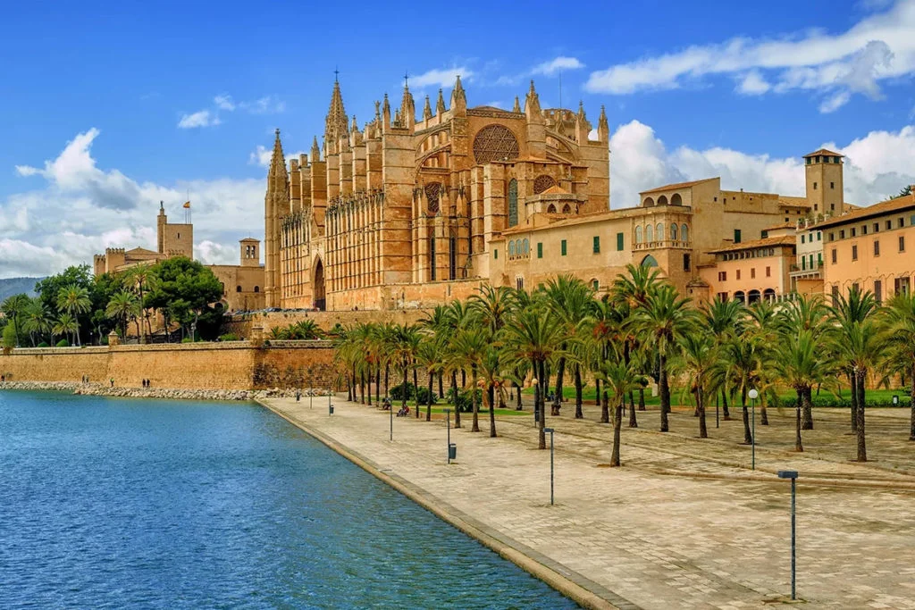 Cathedral of Santa Maria of Palma (La Seu) in Palma de Mallorca