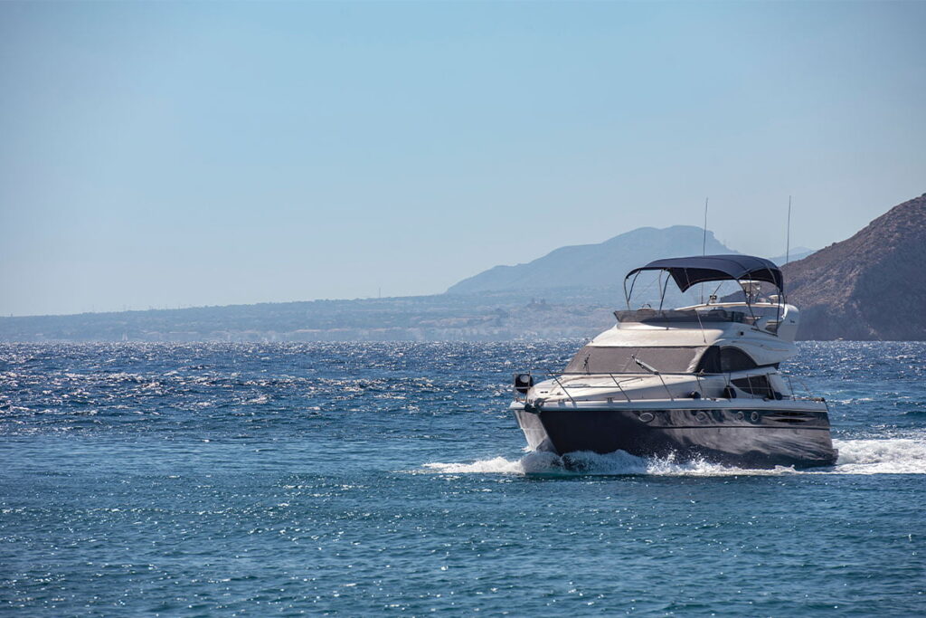 Boat trips leave from Alicante harbour, next to the Explanada de España.