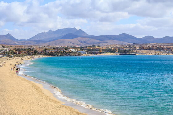 Costa Calma beach in Canary Islands