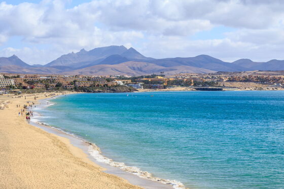 Costa Calma beach in Canary Islands