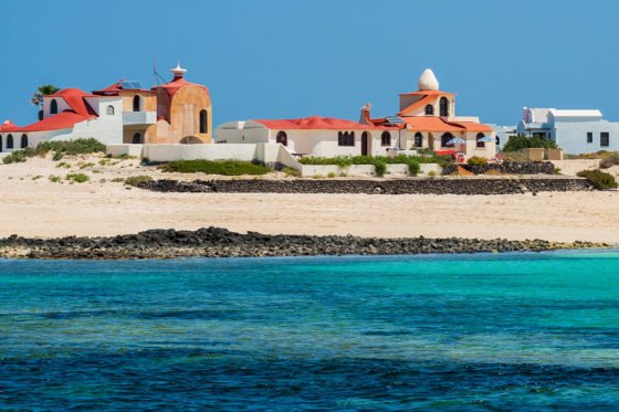 El Cotillo beach in Canary Islands