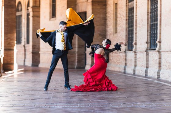 A flamenco show in Valencia, Spain