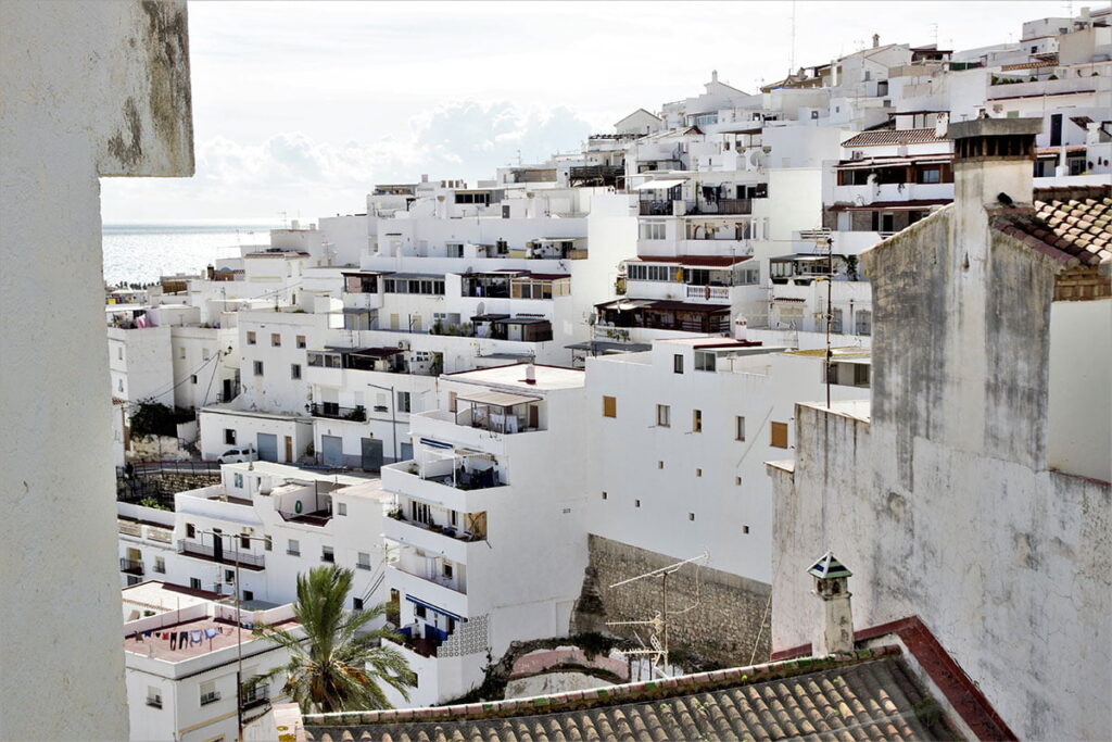 Nigüelas, one of the whitewashed villages in the province of Granada