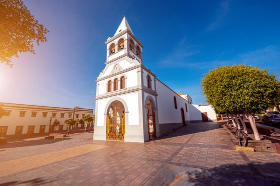 Puerto del Rosario in Canary Islands