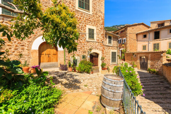 Charming Fornalutx, two neighbouring towns located in the mountains of the Serra de Tramuntana