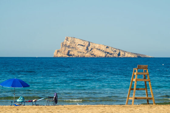 A picture of Benidorm Island, Spain