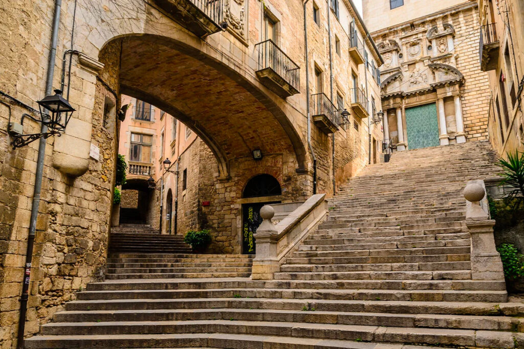 The Medieval City Walls of Girona, a reminder of the city's rich history