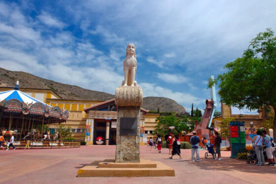 A picture of Terra Mítica theme park in Benidorm, Spain