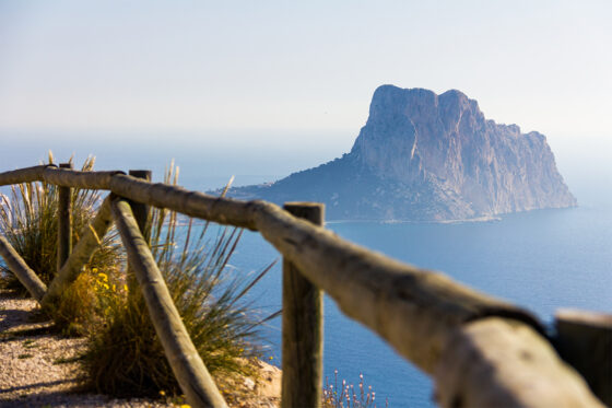 In Calpe, you will find many ideal places for walking and hiking