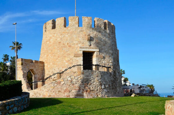 Medieval tower, symbol of the city of Torrevieja