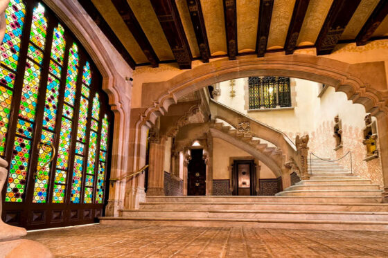 Interior of Casa Amatller