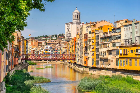 The River Onyar, Girona