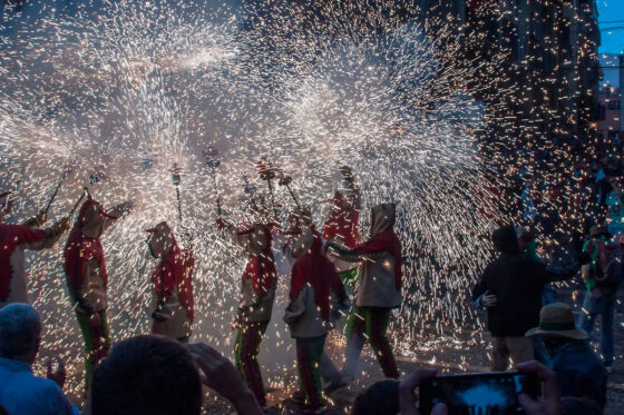 Santa Tecla Festival in Tarragona, Spain
